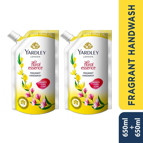 Yardley Floral Essence Peony & Ylang Ylang Refill, 650ml