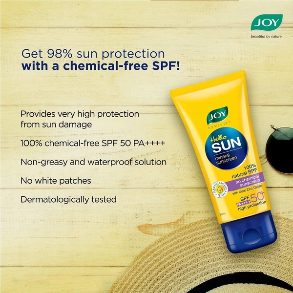Joy Sun Mineral Sunscreen SPF 50 PA++++ 50ml