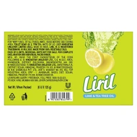 Liril Lime & Tea Tree Oil Soap 125 g (Pack of 6)