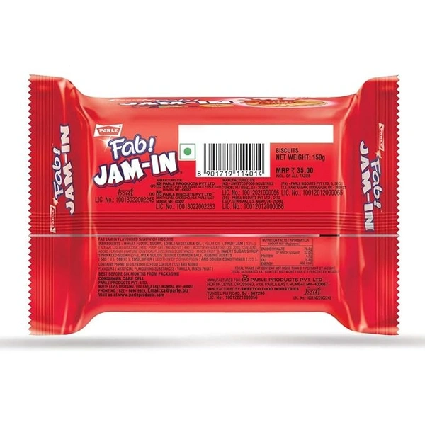 PARLE FAB JAM IN 150GM