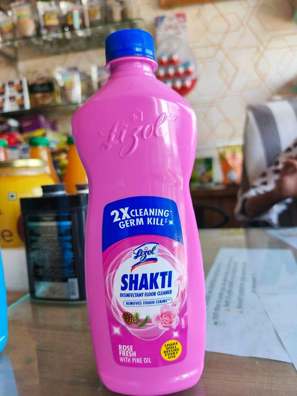 LIZOL SHAKTI FLOOR CLEANER PINK 450 ml 