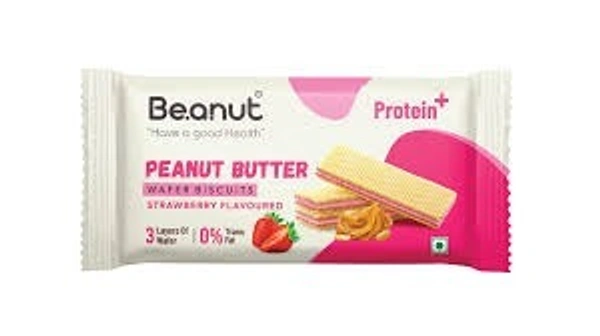 BEANUT PEANUT BUTTER WAFER BISCUIT STRAWBERRY FLV 