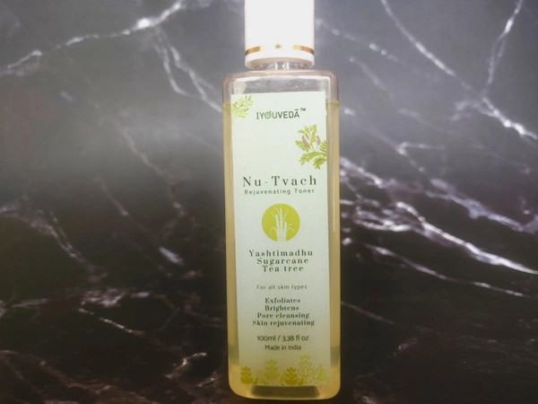 Nu-TVACH Rejuvenating Toner With Glycolic Acid  - Pale Yellow, 100ml