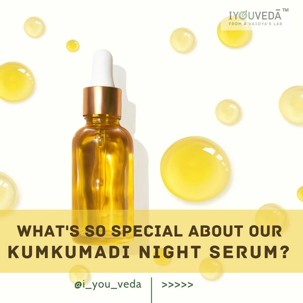 Kumkumadi Night Serum  - Dark Orange, 15ml