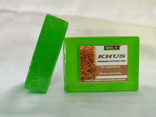 Khus SPA Soap Bar - Green, 75g