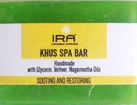 Khus SPA Soap Bar - Green, 75g