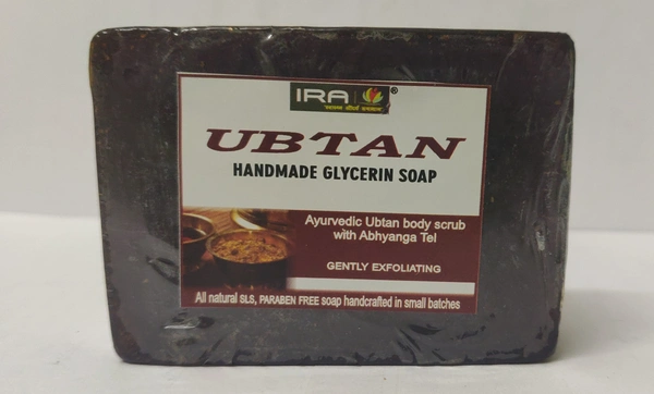 Ubtan Glycerin Soap - Brown, 75g
