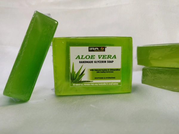 Aloe Vera Glycerin Soap - Green, 75g