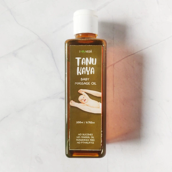 TANUKAYA Baby Massage Oil  - Red, 200ml