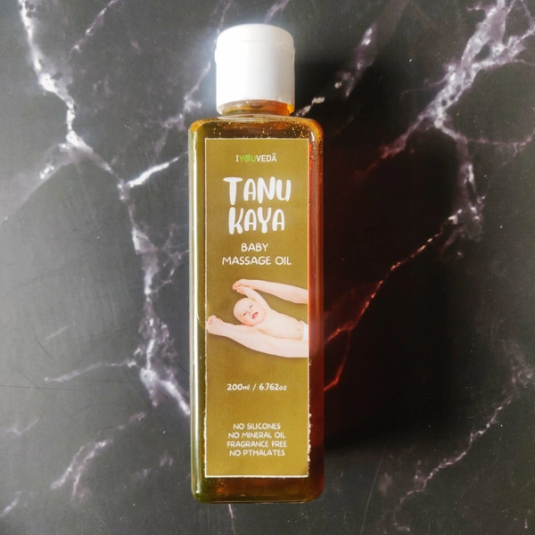 TANUKAYA Baby Massage Oil  - Red, 200ml