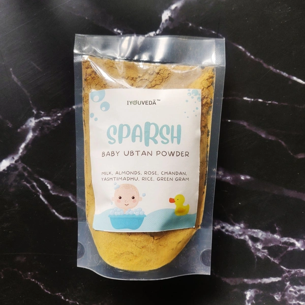 Sparsh Baby Ubtan Powder  - Earthy Yellow, 100g