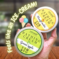 Bathing Cream  - 80g, Green apple
