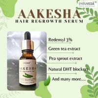 AAKESHA HAIR REGROWTH SERUM  - 15ml, White