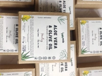 ALOEVERA JUICE & OLIVE OIL SOAP cold Process  - Aloe vera, 85g