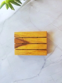 Teakwood Soap Dish  - Brown