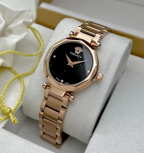 Watch  - Rose Gold Black