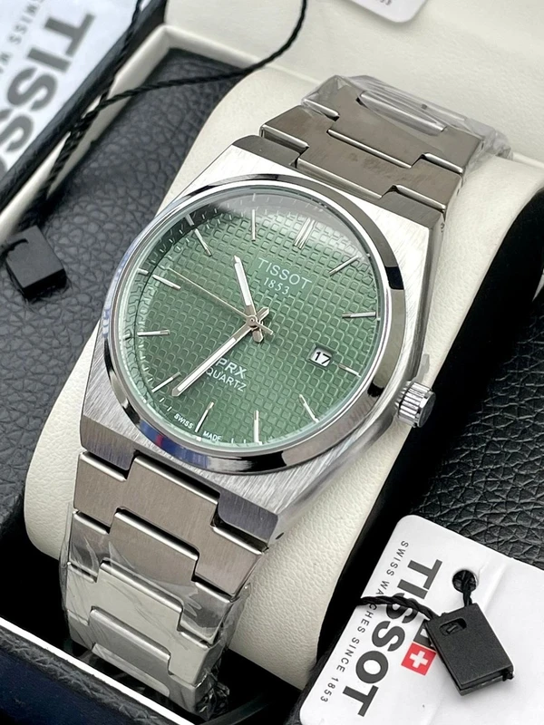 Tissot PRX - Silver Green