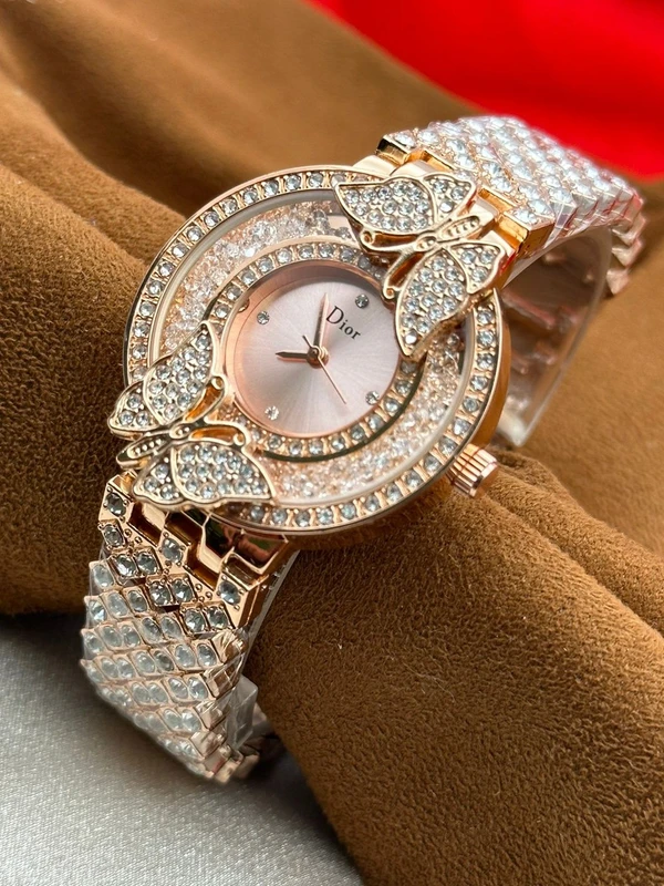 Dior Watch - Full Rose Gold