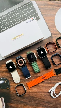 HK8 PRO MAX WITH APPLE LOGO FIRST TIME IN INDIA - Green
