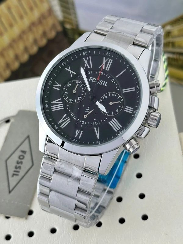 Fossil FS - silver black