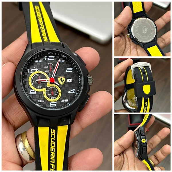 Ferrari Watch - Yellow