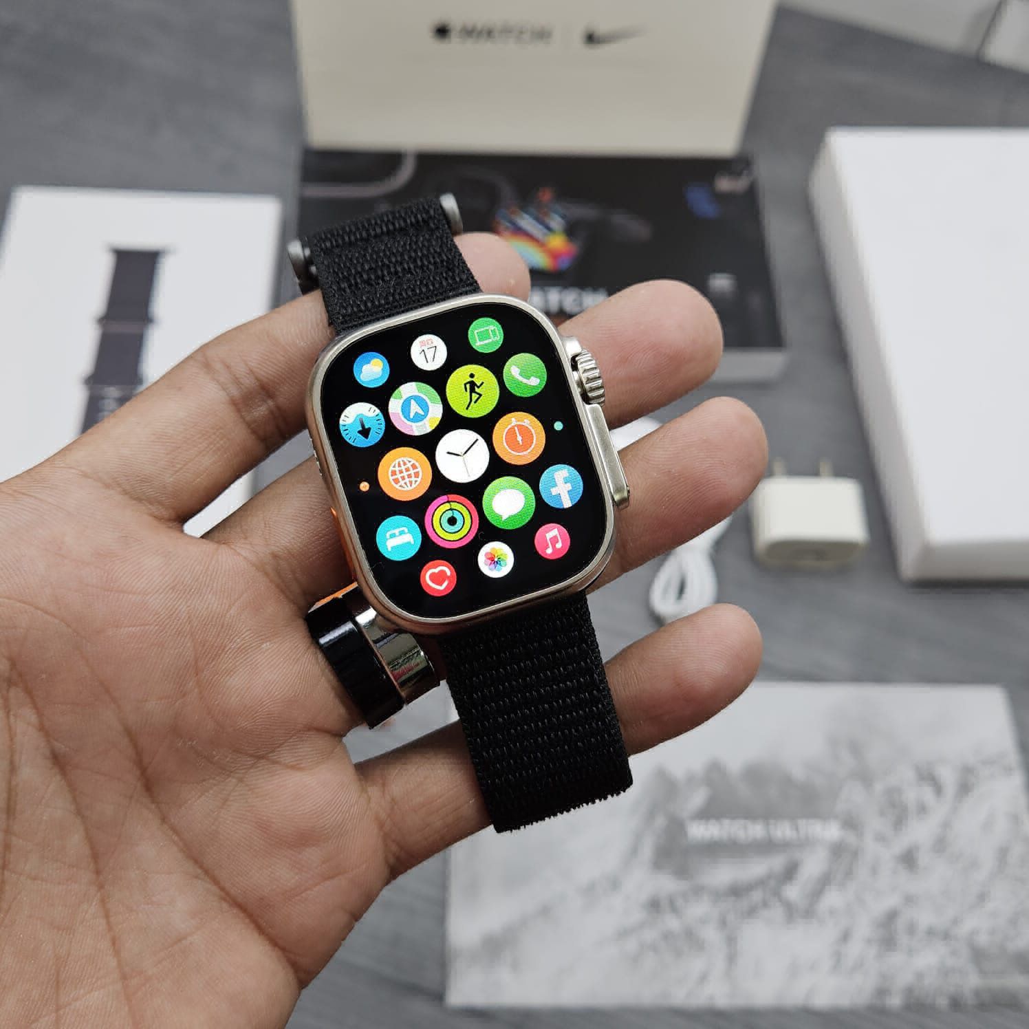 Accessories | Apple Ultra Smart Watch With Apple Logo.. 1st Copy With 2  Strap..... | Freeup