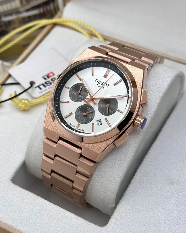 Tissot PRX  - Rose Gold White