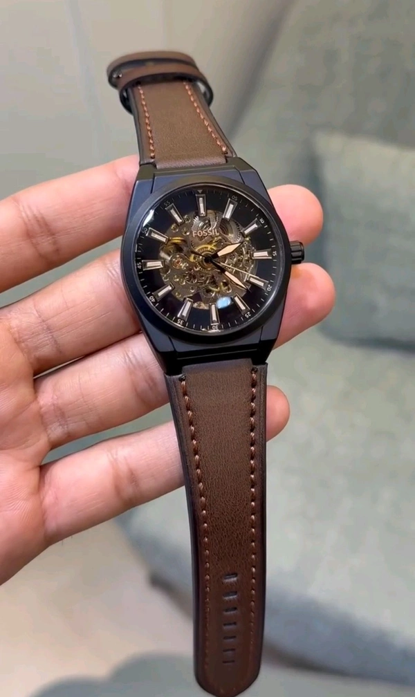 FOSSIL EVERETT SKELETON AUTOMATIC 