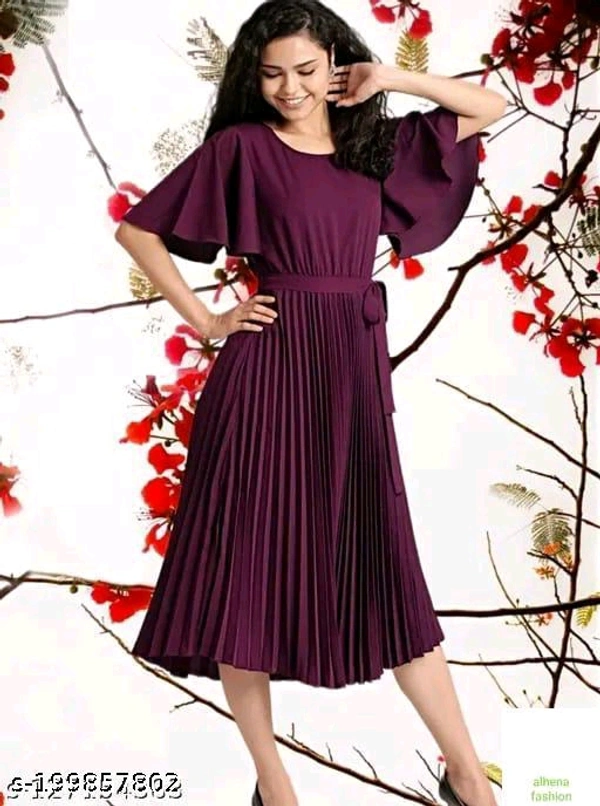 round neck dress - Sizes:
S 
M 
L
XL 
XXL