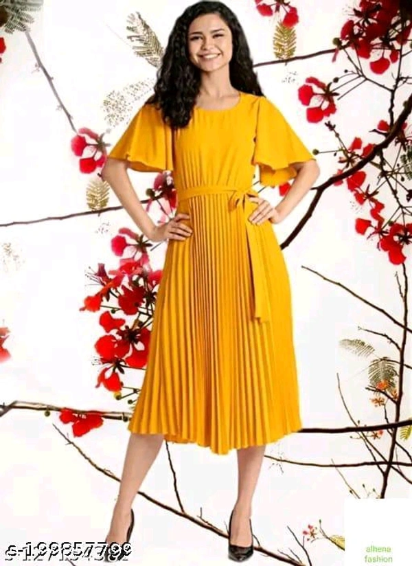 round neck dress - Sizes:
S 
M 
L
XL 
XXL