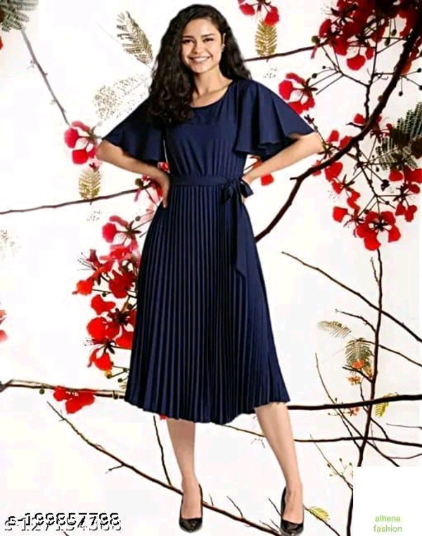 round neck dress - Sizes:
S 
M 
L
XL 
XXL