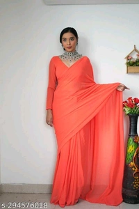 New Party Wear Saree,Ready To Wear Saree(1 minute saree)