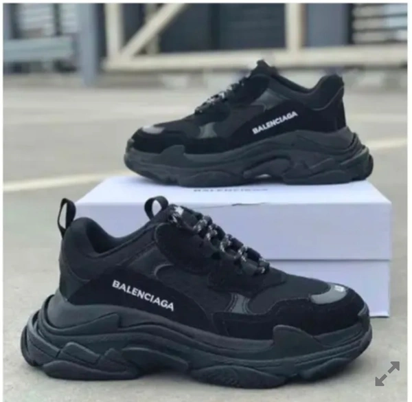Balenciaga Triple S Black  - Black, 7