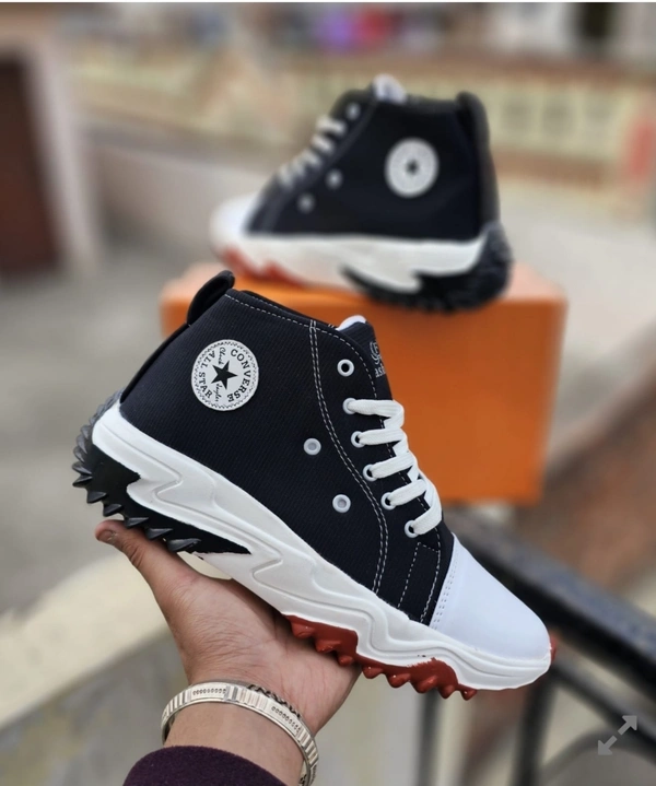 CONVERSE  Converse Run Star (Normal Quality) - Black, 9