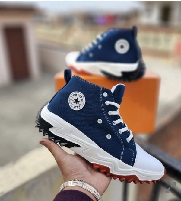 CONVERSE  Converse Run Star (Normal Quality) - Navy Blue, 9