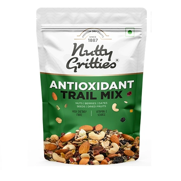 NUTTY GRITTIES ANTIOXIDANT TRAIL MIX - 200G