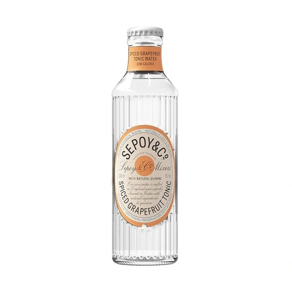 SEPOY &CO SPICED GRAPEFRUIT TONIC WATER - 200ML