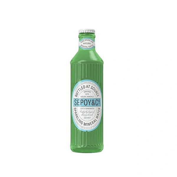 SEPOY & CO SPARKLING MINERAL  WATER - 200ML