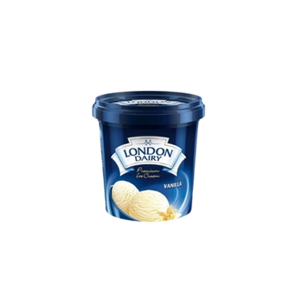 LONDON DAIRY VANILLA ICE CREAM MEDIUM - 500ML