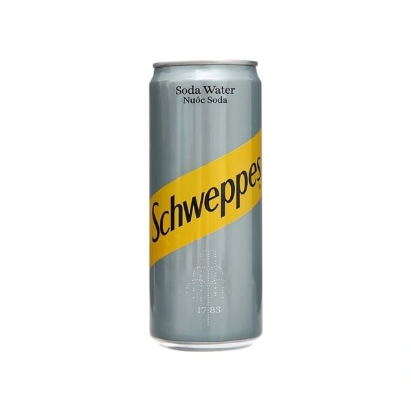 SCHWEPPES SODA WATER CAN - 300ML