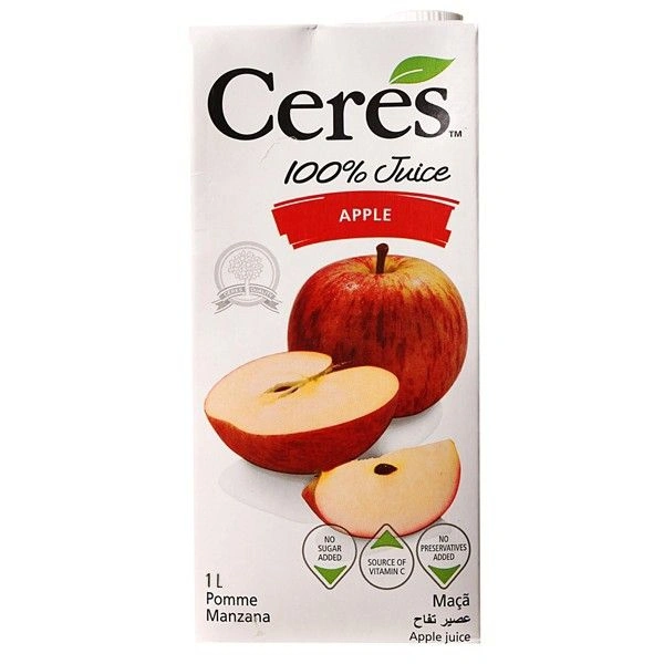 CERES APPLE FRUIT JUICE - 1LTR