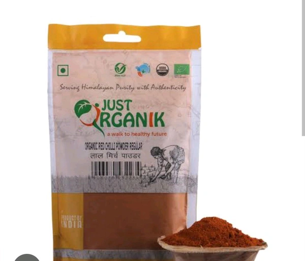 RED CHILLI POWDER JUST ORGANIK - 100G