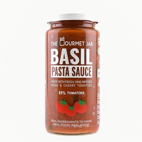 GOURMET JAR BASIL PASTA SAUCE - 390G