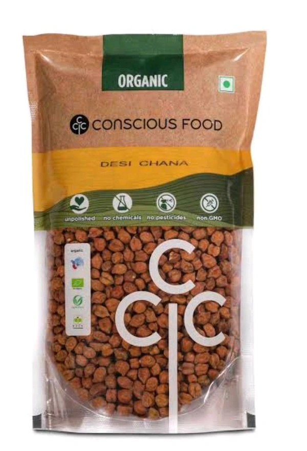 BENGAL GRAM /DESI CHANA CONSCIOUS FOOD - 500G