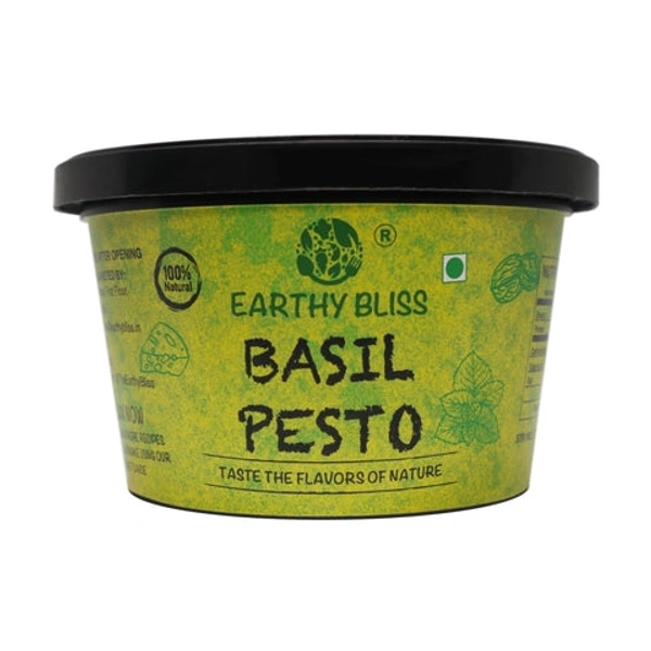 EARTHY BLISS BASIL PESTO - 160G