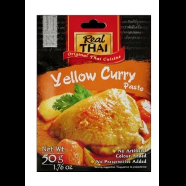 REAL THAI YELLOW CURRY PASTE - 50G