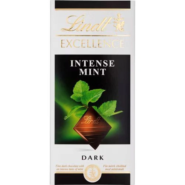 LINDT EXCELLENCE MINT INTENSE DARK - 100G