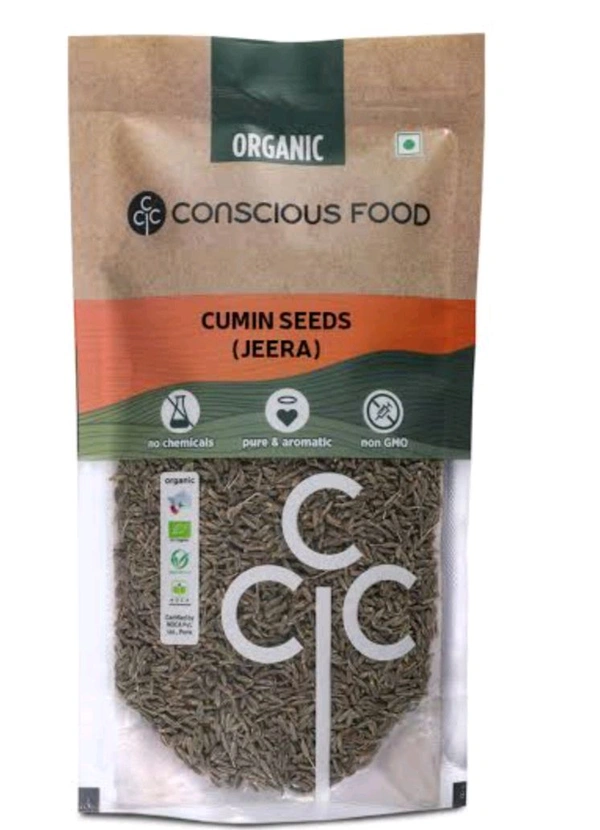 JEERA/CUMIN SEEDS CONSCIOUS FOOD - 100G