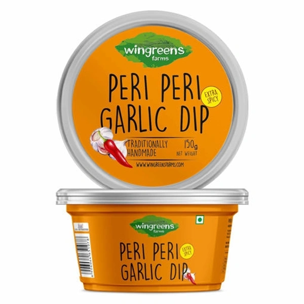 WINGREENS FARMS PERI PERI GARLIC DIP - 150G