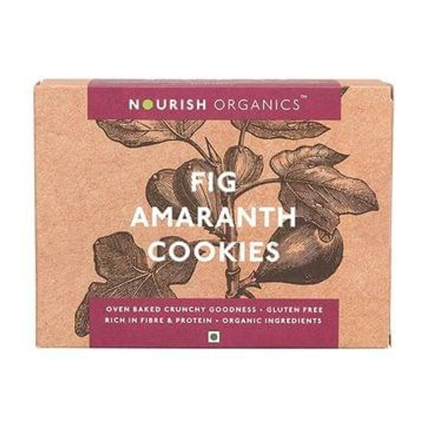 FIG AMARANTH COOKIES NOURISH ORGANIC - 110G